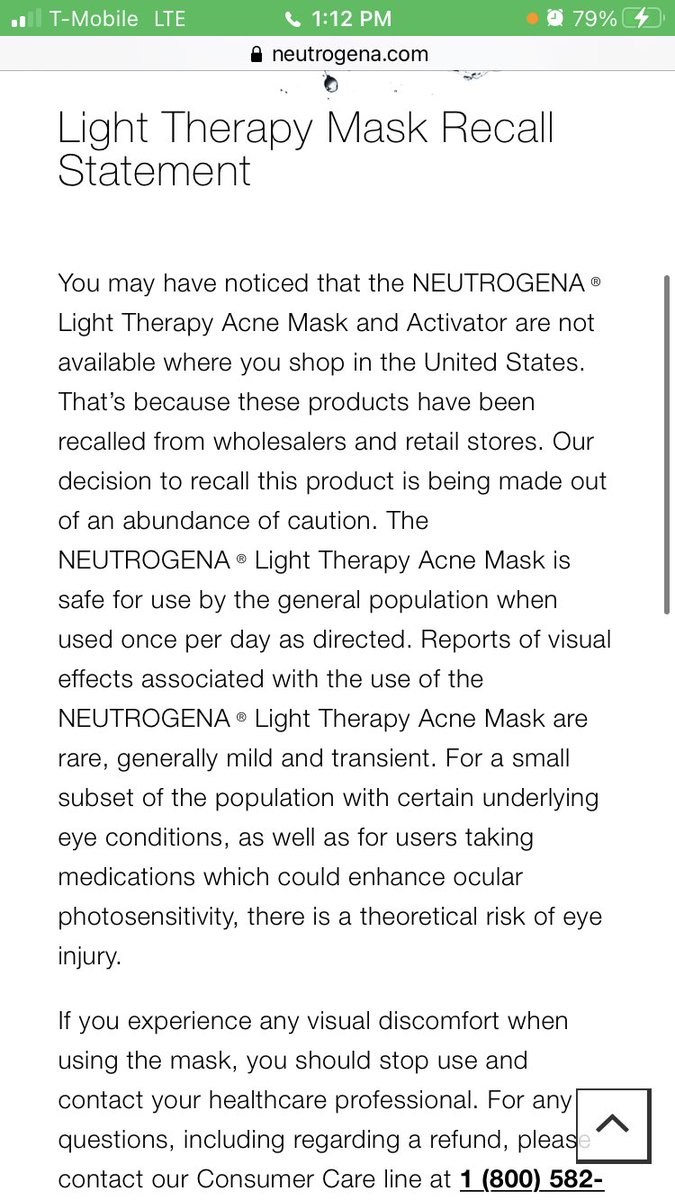 <a href="/Neutrogena/">Neutrogena</a> Just found out about recall. No Exp Date for Refund and Refuse to Give One!