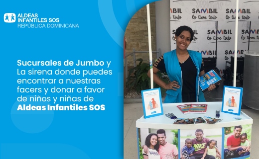 AisosDO's tweet photo. Contribuye con nuestra causa, apoya a más niños y niñas en el país a tener una educación, alimentación, integridad, cuidado y protección, acércate a una de nuestras facers  y conviértete en amigo sos. Estaremos en:​
Jumbo y La Sirena 11:00am a 6:00pm https://t.co/abqPDEeAdH