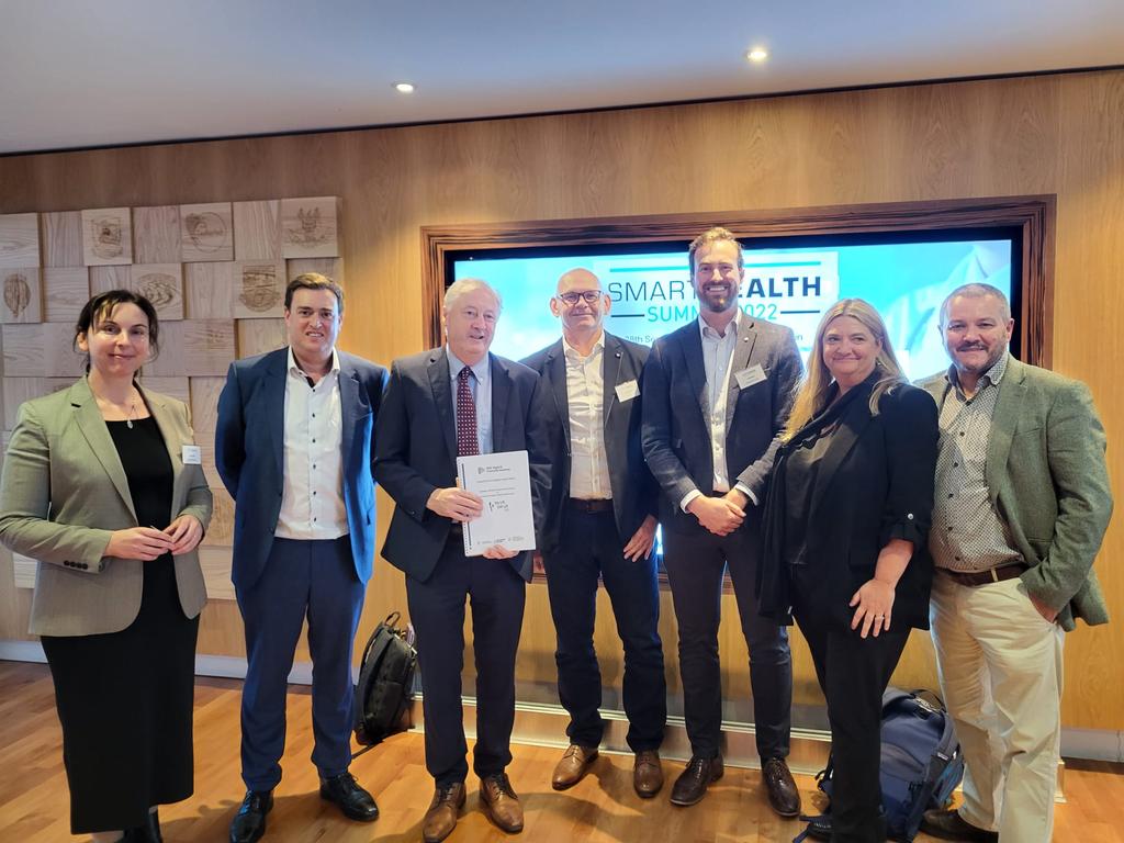 martingcurley1's tweet image. Great to catch up with my friend and ecosystem colleague @waynegel1 and some #First25 Irish Digital Health SME heroes at the @Health_Summits. @iQuestevents doing a very important job helping align and educate our ecosystem on Digital. We can do this!