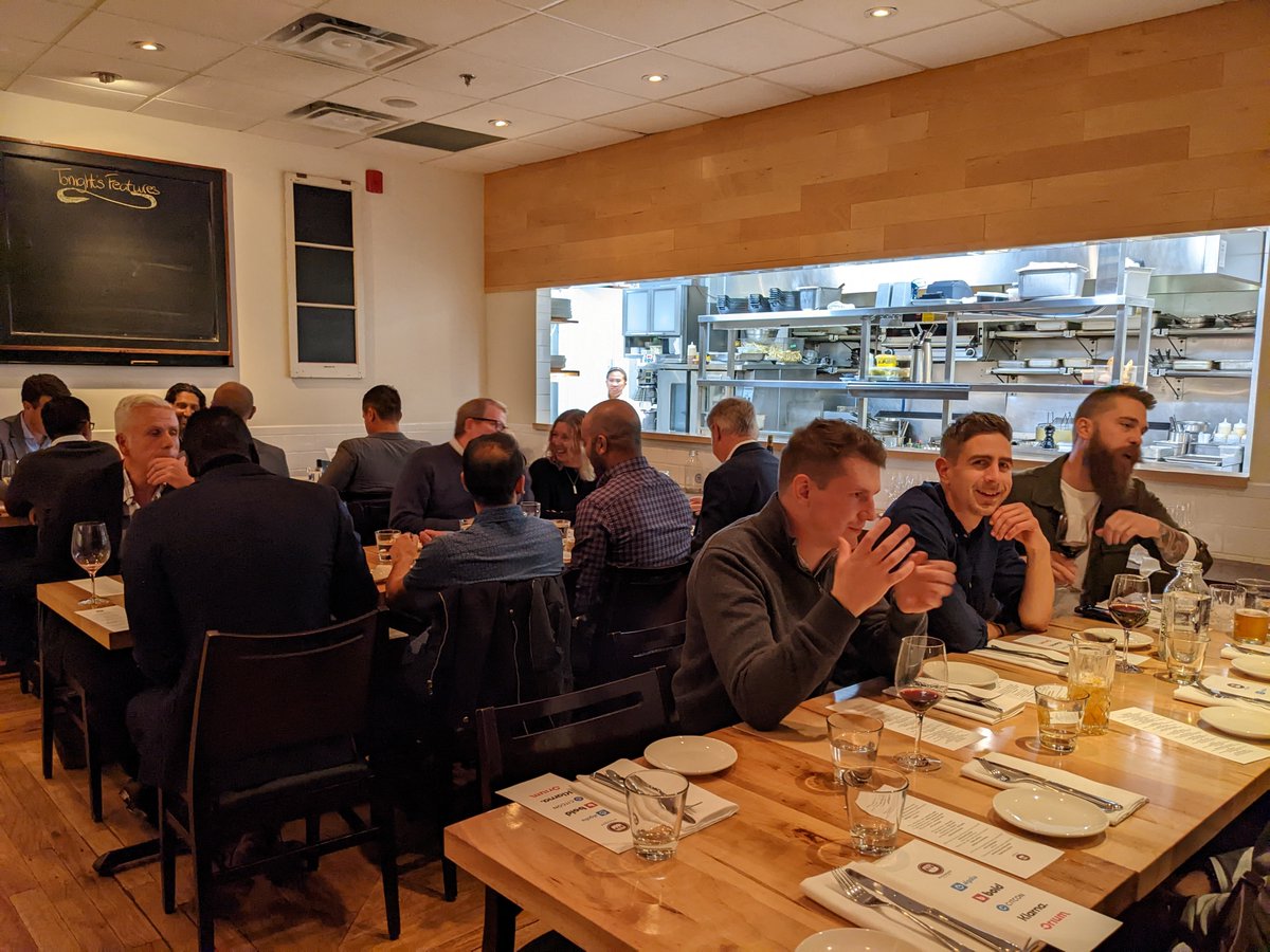 bold_commerce's tweet photo. Last night @bold_commerce had a great dinner event with some of the leading #retail brands at @richmondstn ✨ We're incredibly grateful to everyone who came to enjoy a fun night of exceptional food and great conversation. Thank you @algolia @Klarna @CitconPayment @oriuminc 👏 https://t.co/6Kj3hKCGck