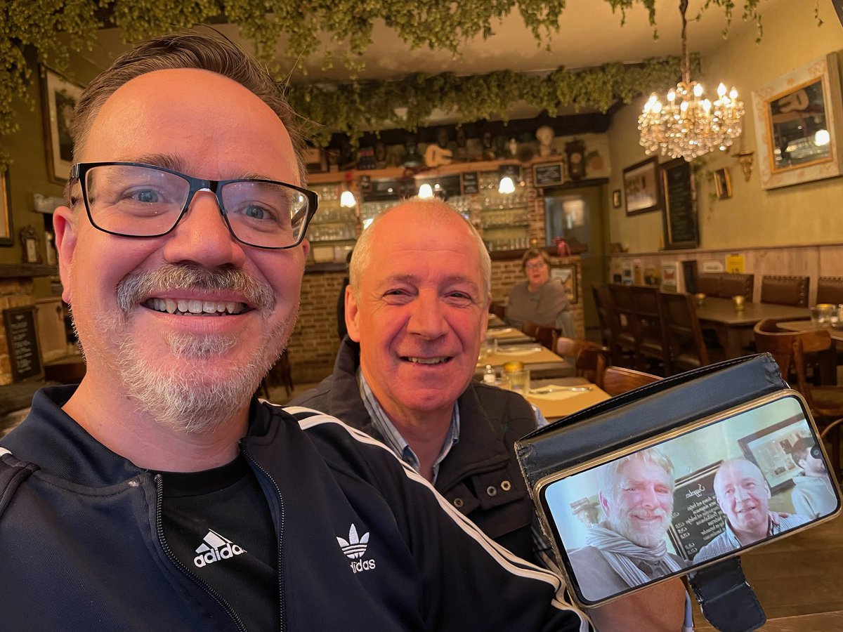 shrike2112's tweet photo. Rick’s video inspired me to visit t’Gezelleke. The owner remembered @RickSteves visit quite well! https://t.co/BurAZ21rkP