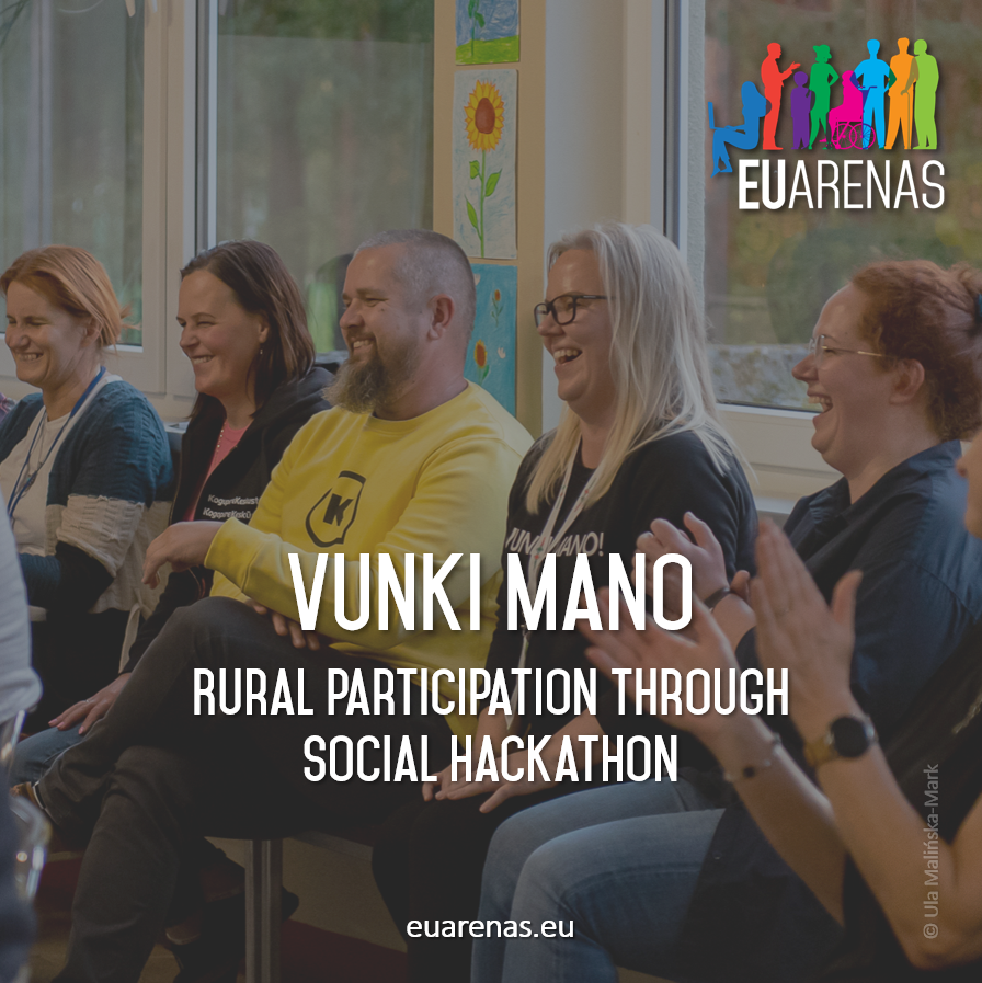 euarenas_h2020's tweet photo. Last week, a two-day social #hackathon was successfully held in our #pilot city #Voru ๐ช๐ช.
Topics such as child-friendly city, rural image and strategy were explored by participants.
You can read more about the event in:
๐ช๐ช https://t.co/bR6MWzgIIF
๐ฌ๐ง https://t.co/pImzPgsuls https://t.co/5h9H07XK6s