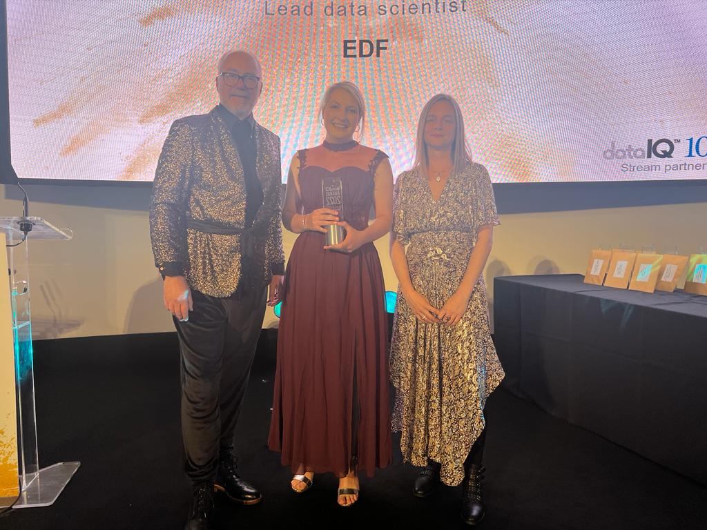 TheDataIQ's tweet photo. The #DataIQAwards Data Champion (Client Side) Award goes to Rebecca Vickery @vickdata, Data Science Lead at @edfenergy

Learn more: https://t.co/AaIRSqVxKN https://t.co/P0mK7p5KaW