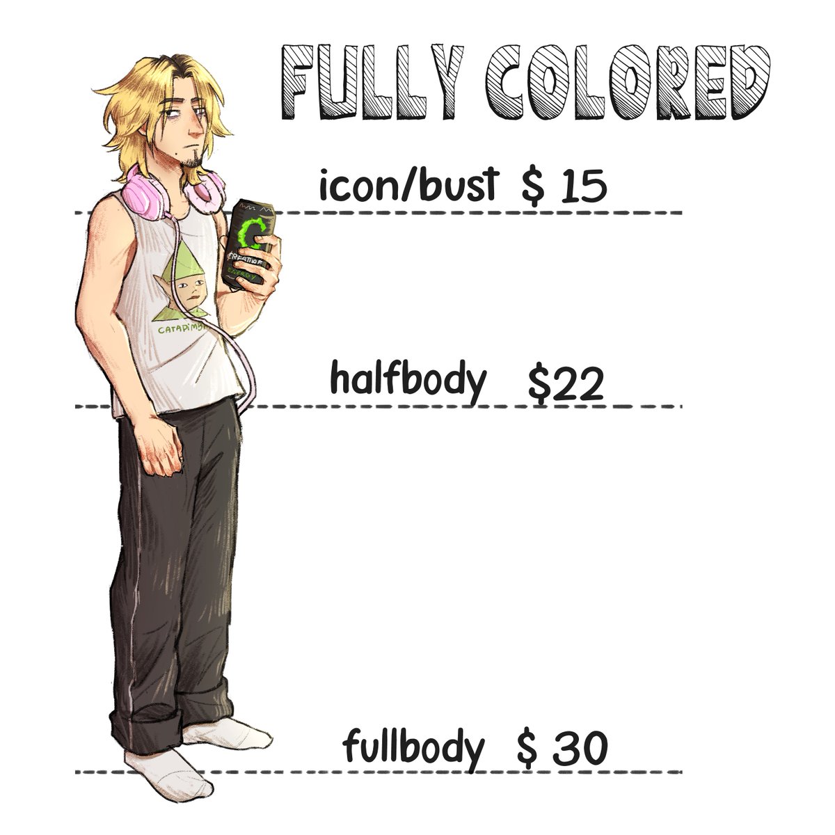 COMMISSIONS OPEN (4 slots)
check my carrd loonicaro.carrd.co or my insta post (instagram.com/p/CjGmMtEvM2k/) for full info
If you have any questions, feel free to DM me !