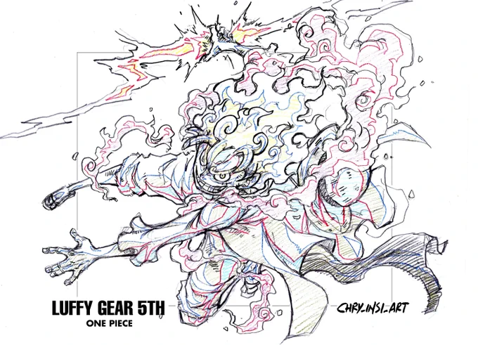 Luffy Gear 5th Genga⚡
#Onepiece #Luffy #Gear5th 