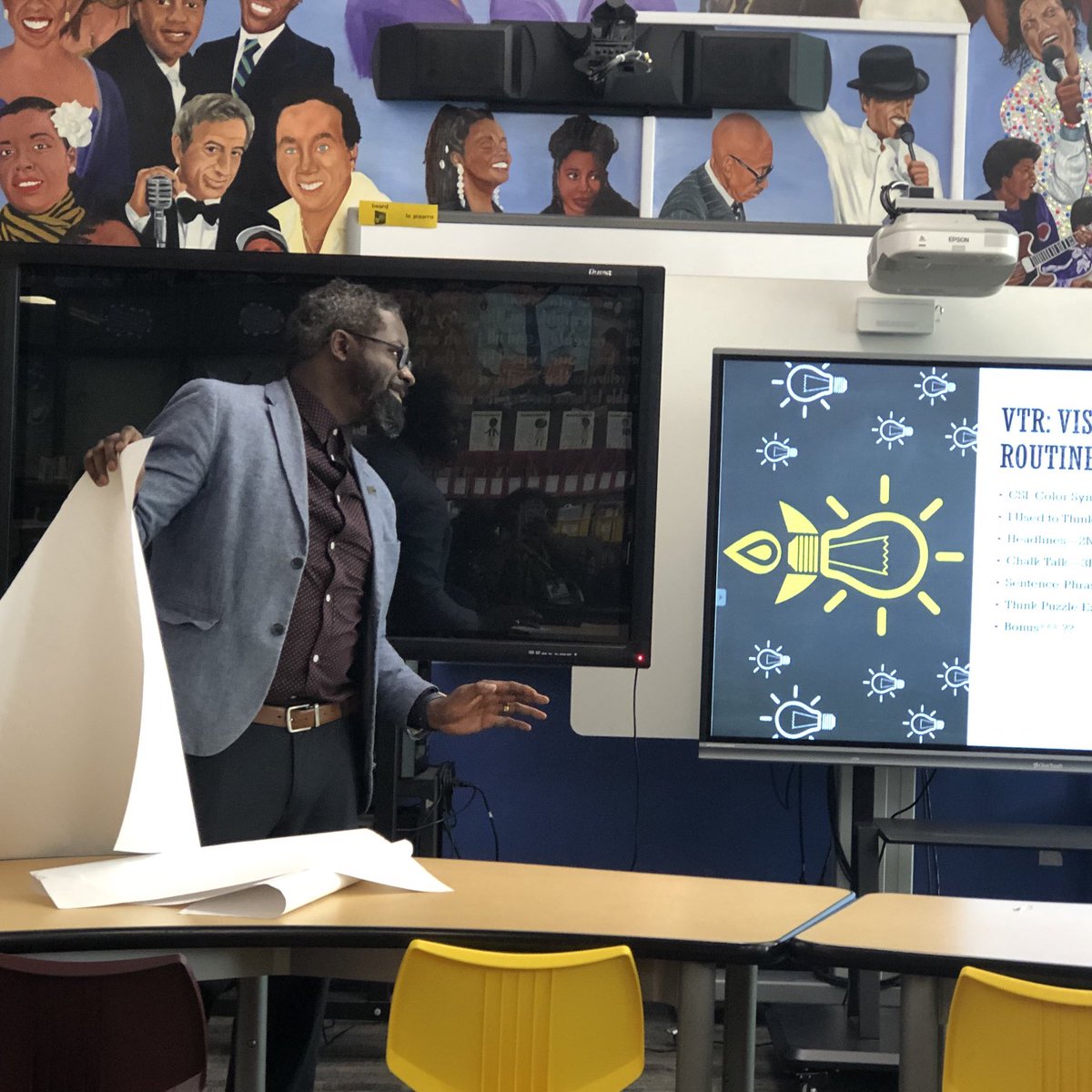 Pagia's tweet photo. This was one of the best PLCs I’ve ever had.  So good! ⁦@StonewallTell⁩ our TAG guru is The best! Classy and  knowledgeable ⁦@BanksYolanda_⁩ yes! Happiest of birthdays! ⁦@NPorter17⁩ ⁦@aplatimore⁩ ⁦@EC_Tyson⁩ #strategies https://t.co/45E8F1QzAB