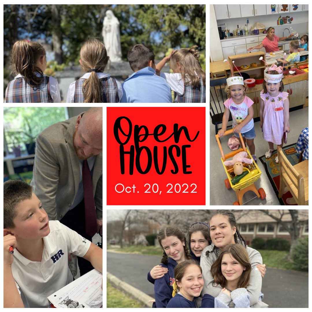HRSCardinals's tweet photo. Be our guest!
Join us for our Open House, October 20th, to learn more about our vibrant school, serving children from Preschool 3s through 8th grade. 
#hrs #hrsken #wearehrsken #catholicschoolswork #gocardinals #cardinals #adwteach #adwsaints #ADWT2T #catholicedchat #ADWcommUNITY https://t.co/omt546SN4O