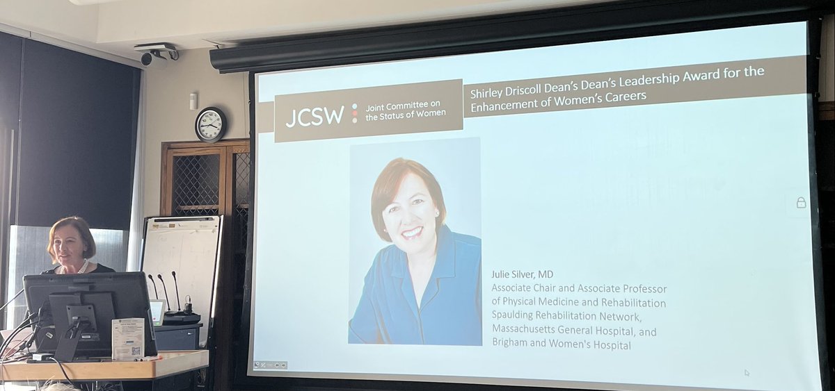 Dania Daye, MD PhD (@daniadaye) on Twitter photo Congratulations <a href="/JulieSilverMD/">Julie Silver, MD</a> for receiving the <a href="/harvardmed/">Harvard Medical School</a> JCSW Shirley Driscoll dean’s leadership award - what a phenomenal role model for all #womeninmedicine! Congratulations <a href="/JulieSilverMD/">Julie Silver, MD</a> for receiving the <a href="/harvardmed/">Harvard Medical School</a> JCSW Shirley Driscoll dean’s leadership award - what a phenomenal role model for all #womeninmedicine!
