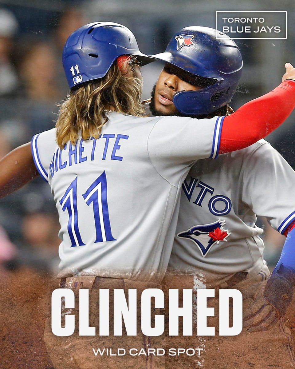 espn's tweet image. The Blue Jays are headed to the postseason!
