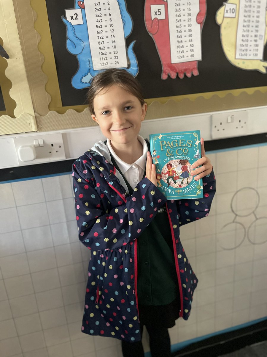 MissP_xox's tweet photo. Love it when children find a series they enjoy. This little girl’s passion for reading is growing and it’s wonderful to see. We’ve ordered the final in the series too @acaseforbooks 🤩 #MeadowsideReading https://t.co/M0yuM94z0c