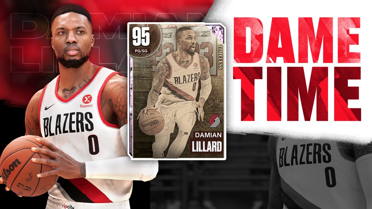 NBA2KMyTEAM's tweet photo. Dame Time ⌚ https://t.co/ra6pIBo16I