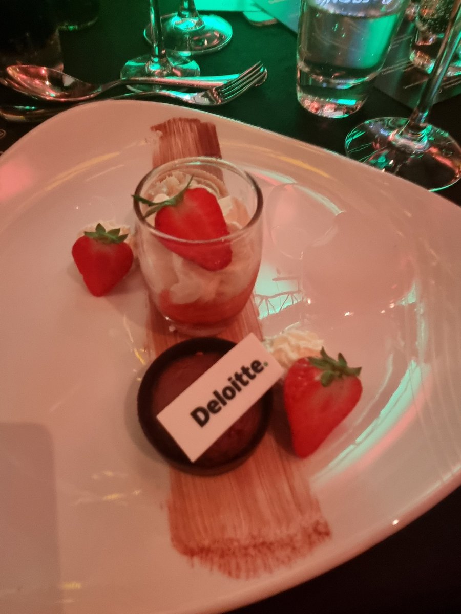 linmarmul's tweet photo. Love the sweet branding!! Great night  @DeloitteIreland #BestManaged #TeamDigitalWell https://t.co/VxEbWj47og