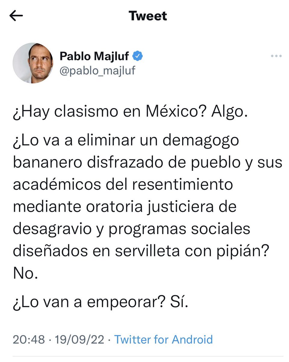 Dem_o_Aut's tweet photo. Ya lo borró, pero aquí el pantallazo: https://t.co/ZBbFt5dHie