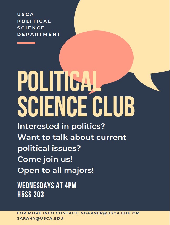 USCA History, Political Science and Philosophy (@uscahpsp) on Twitter photo 
