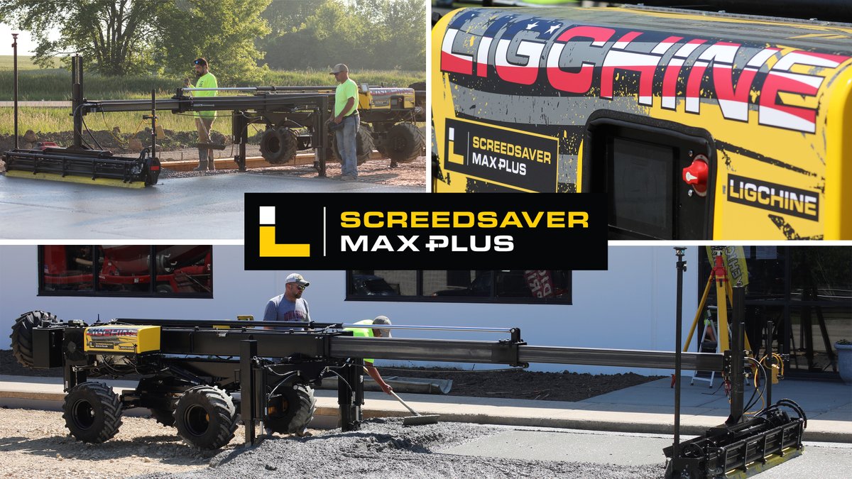 ligchine's tweet photo. 💪 With a diverse range of Laser-Guided Screeds LIGCHINE has you covered with a machine to suit any budget or job requirement! Get a personalized quote on your next LIGCHINE today! 👉 https://t.co/q1G7dVrrlj 

#MadeInUSA #Ligchine #ScreedLife #BeyondLevel #flatwork #concrete https://t.co/djovr5AiMy