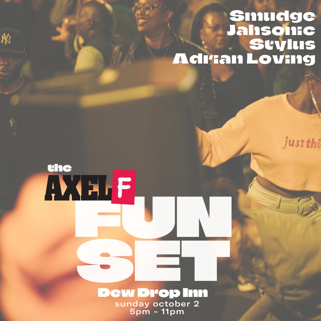 AxelFParty's tweet photo. Let's do it one mo' 'gain at @TheDewDropInnDC for one more round of #TheFUNSET this Sunday.
#AxelFParty https://t.co/RFnDwfFl5o