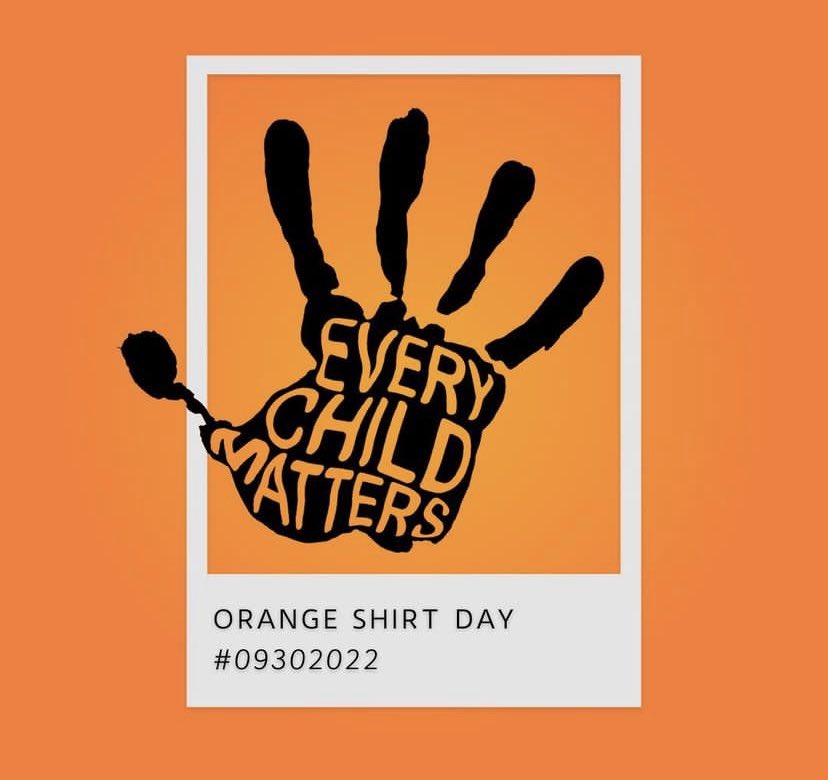 September 30th is day of Truth and Reconciliation. Students are encouraged to wear an orange shirt with uniform bottoms, as well as bring in $2 donation. 

All proceeds will be donated to the Indian Residential School Survivor Society.