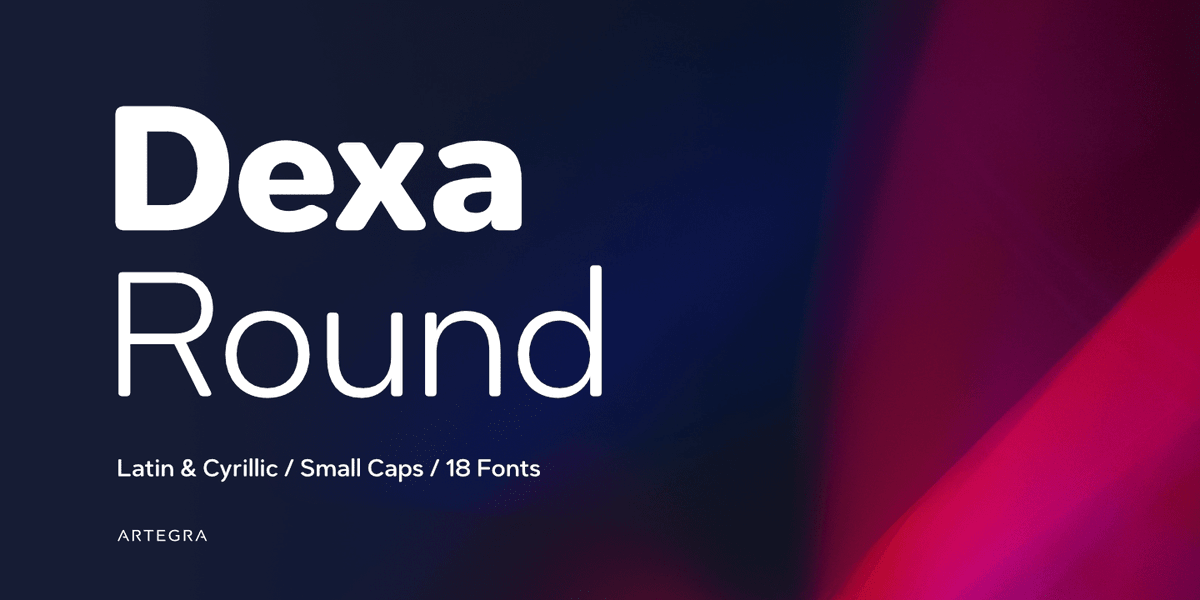 TheFontsMaster's tweet photo. ☞ TheFontsMaster has just posted : Dexa Round Super Family [18 Fonts] #font #fonts #typography - https://t.co/WEpcCIAkcr https://t.co/bvGSxJtqbS