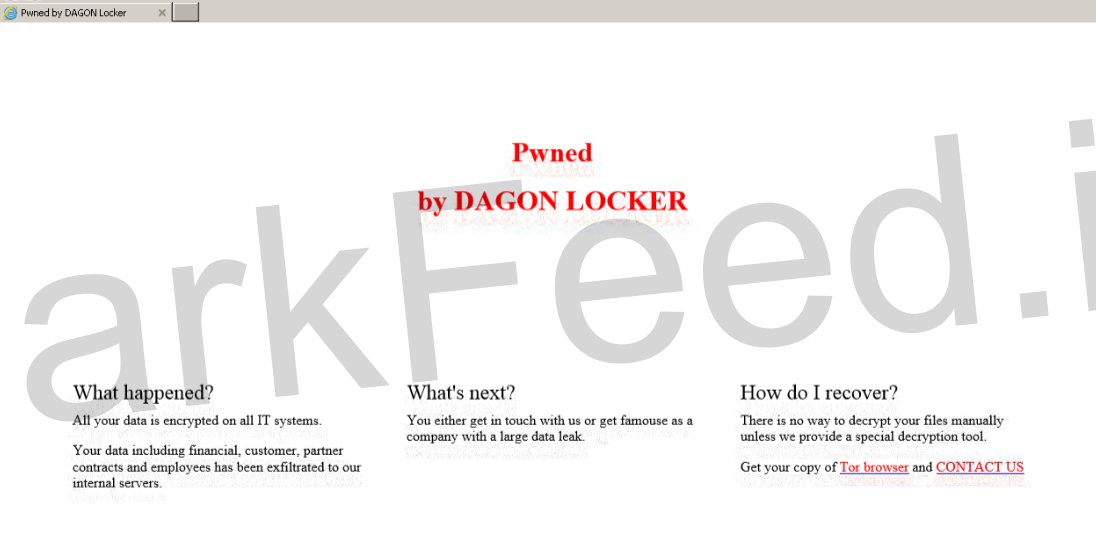 ido_cohen2's tweet photo. π New #Ransomware team added to DarkFeed, DAGON LOCKER π¨
We have not yet found a connection to any leak
site related to the group and we do not know of
any victims π
More info: https://t.co/fS6EQHv0KW
#DAGONLOCKER https://t.co/PxbUpsh8cc