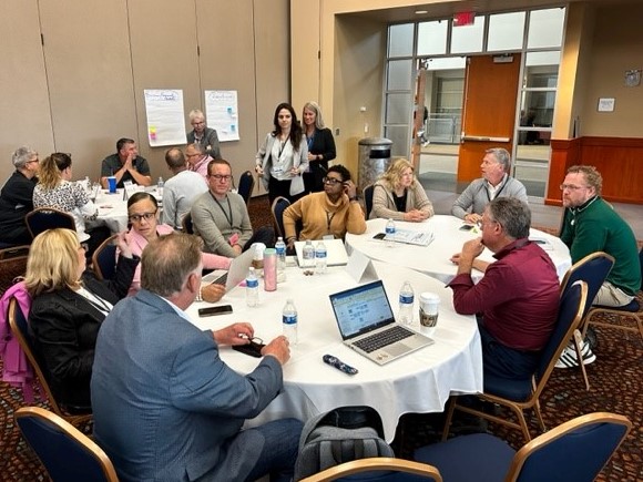 Our administrative team had a great experience in Akron this week learning about how <a href="/AkronPublic/">Akron Public Schools</a> is making learning more rigorous and relevant for students. Many great ideas as we develop plans for our ideal graduate. <a href="/FordNGL/">Ford NGL</a> #weareyourschools #AkroninAction