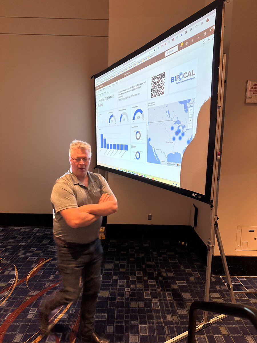 jasehimm's tweet photo. Proof our demos sometimes work… // @diverdown1964 @idubbs #PWREduCon #PowerBI #realtimedata #demosuccess https://t.co/oBCAWIWlij