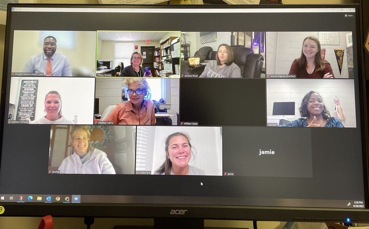 trodsmathtalk's tweet image. 1st time co-presenting ALCOS Overview &amp;amp; this group made it enjoyable!! They really raised the bar for virtual PD participants! #alcos #rockstareducators #knowtheirstuff @AMSTIUAB @JEFCOED @AlabamaAchieves @AMSTI4all