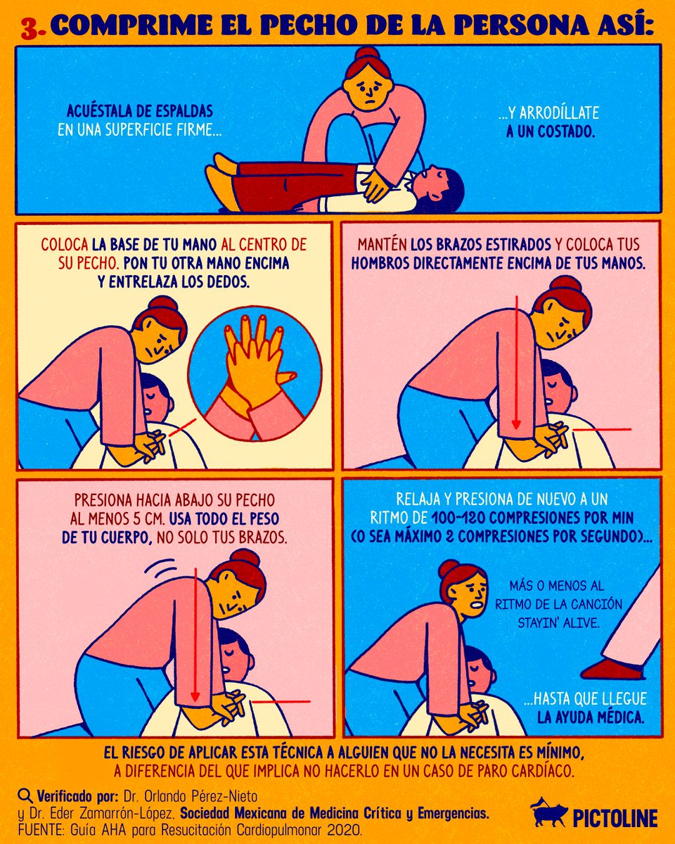pictoline's tweet photo. Identificar un paro cardíaco puede salvar la vida de alguien🫀☝️
En el #DíaMundialDelCorazón, esta es una guía en tres pasos que te puede ayudar: https://t.co/5D8Dm2zmz6