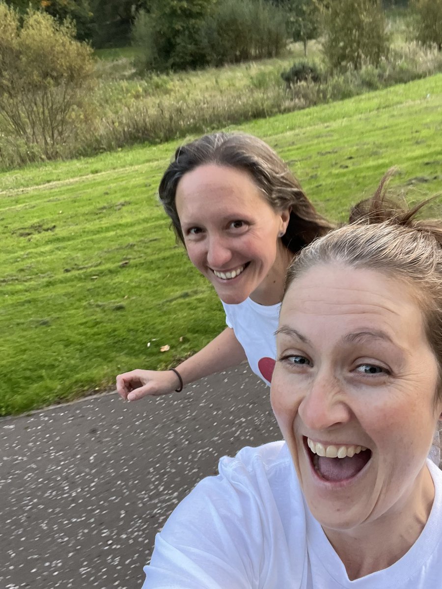 A short outing for team CLOD @NHSForthValley continuing in the #Race4Recipients….