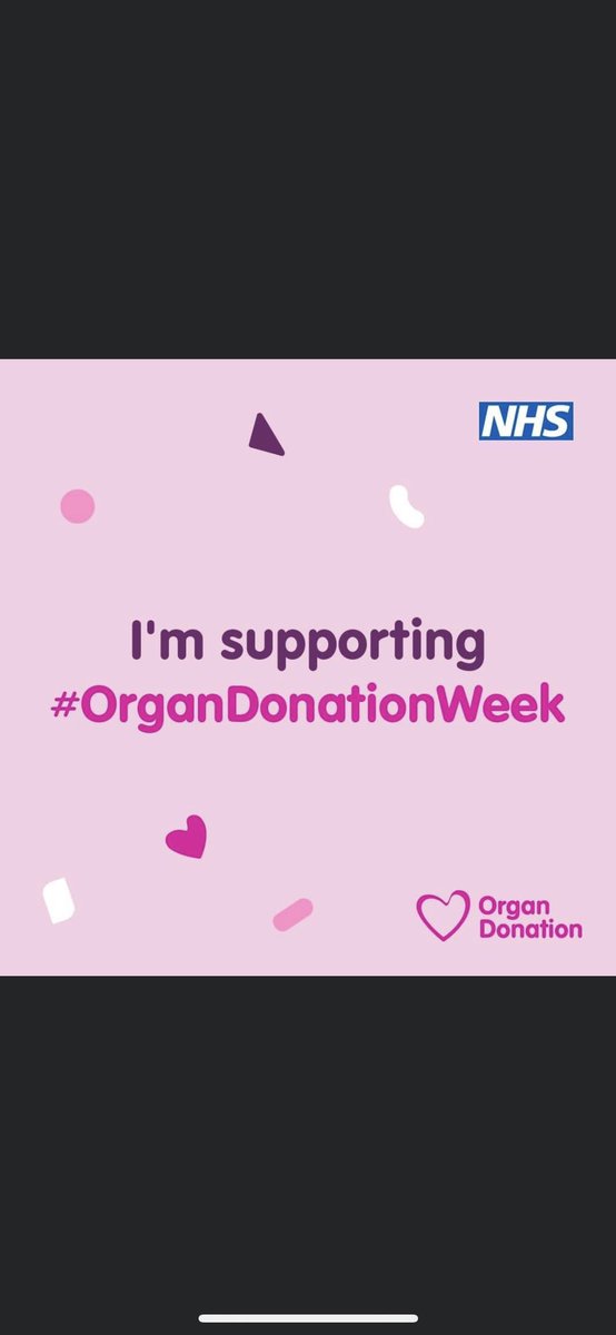 MrsNicD1's tweet photo. Friendly reminder to my family,   I am a registered organ donor. If my brain has died, I am done with my body. Throw a party, get pissed 🥳Celebrate my life &amp;give my organs to whoever needs them. Whatever works is up for grabs. 💞
I'm a donor!!!  ❤️❤️ https://t.co/88GNn3mdr5