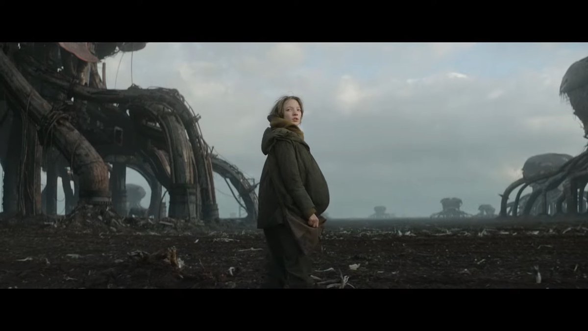 TheSpaceshipper's tweet photo. Vesper will be released tomorrow in certain theaters and digitally.

If you love weird European sci-fi with strong ideas and a universe that borrows from Miyazaki (nightmare version), you will love this creepy but beautiful dystopia.

It's the kind of low-key gems you rarely see. https://t.co/dFPYWn1Q3S