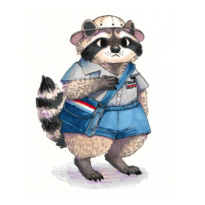 Neither snow nor rain nor heat nor gloom of night stays this courier from the swift completion of their appointed rounds!  