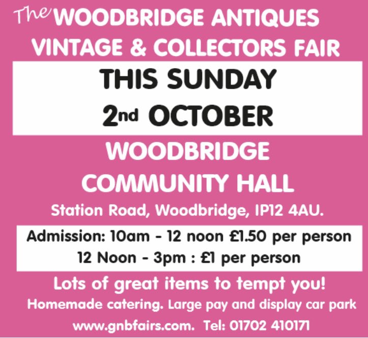 #woodbridge #woodbridgesuffolk #suffolk #ipswich #antiques #antiquesfair #vintage #collectablesfair