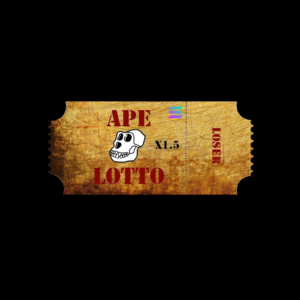 ApeLotto1's tweet photo. breaking news for the mint of an apelotto ticket, we offer a second ticket 💎
https://t.co/QCtPQH2RxA

⚠️ offers valid for 48 hours

#SOL #SolanaNFT #SOLANA #MagicEden #Mint #NFT #nftcollector https://t.co/sRddcwqoM2