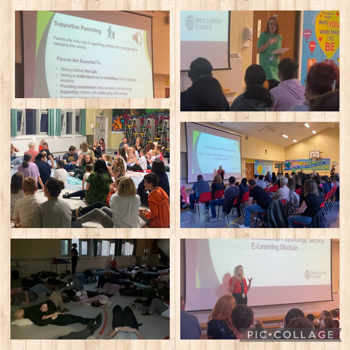 Saint Ninian's PS (@stninianps) on Twitter photo We are creating new opps for families to learn together. Tonight’s session, with <a href="/MrsDocherty1/">MrsDocherty</a> & Mrs Beattie, was about managing anxiety and ideas to support children. Thanks to our <a href="/WL_EPS/">West Lothian EPS</a> colleague, Will, for his excellent resource and <a href="/LotusLearnYoga/">Lotus Learn Yoga</a> for the fab input.💚💛 We are creating new opps for families to learn together. Tonight’s session, with <a href="/MrsDocherty1/">MrsDocherty</a> & Mrs Beattie, was about managing anxiety and ideas to support children. Thanks to our <a href="/WL_EPS/">West Lothian EPS</a> colleague, Will, for his excellent resource and <a href="/LotusLearnYoga/">Lotus Learn Yoga</a> for the fab input.💚💛