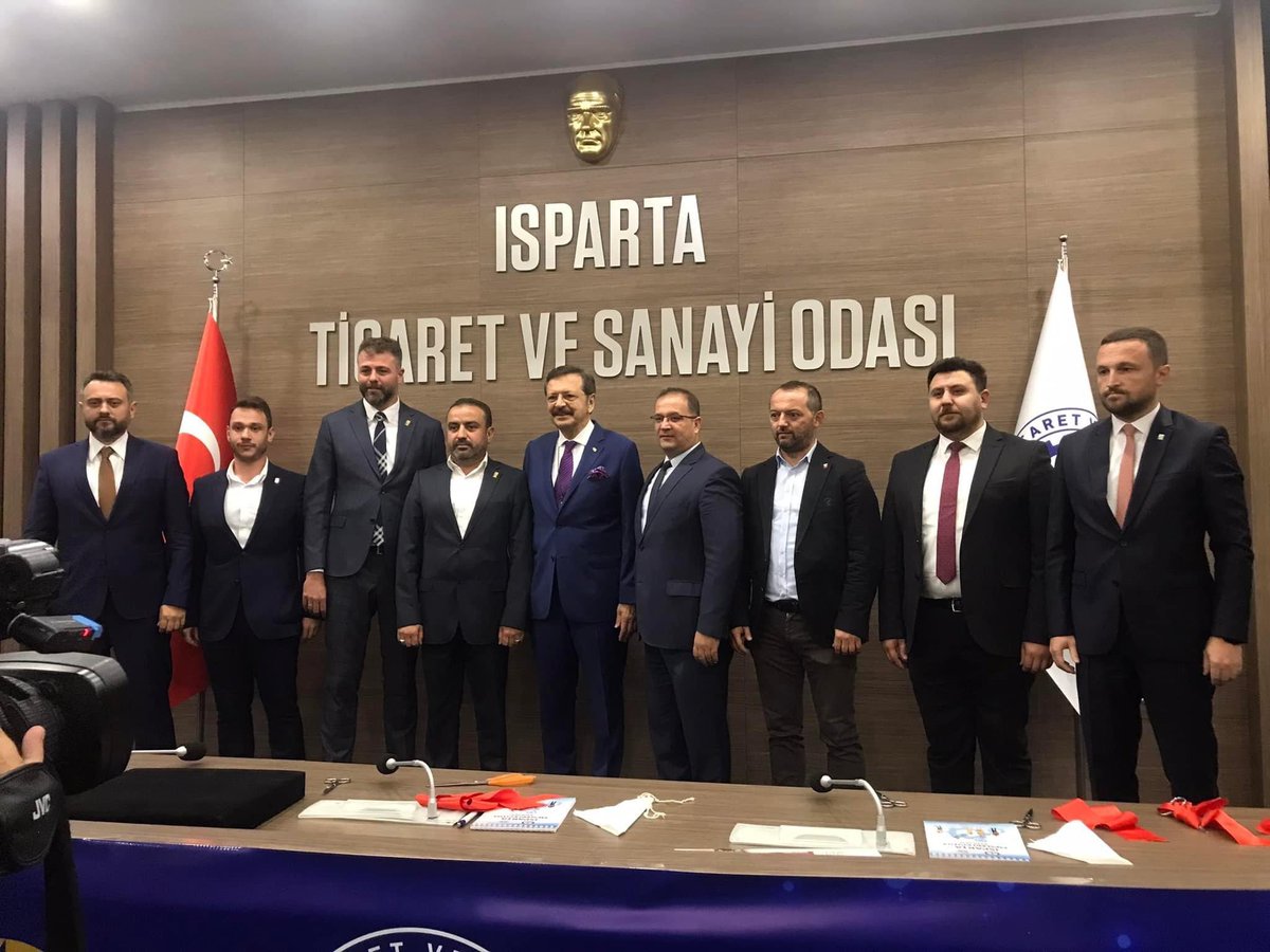 ISPARTAGGK's tweet photo. İş Dünyası Türkiye Odalar ve Borsalar Birliği Başkanımız Sayın @RHisarciklioglu ’nu ağırladı.
İçinde birbirinden farklı 11 Kurumu barındıran,inşaat Temelide Sayın Rifat Hisarcıklıoğlu tarafından atılan 
EKONOMİ KAMPÜSÜ ve
TOBB Arabuluculuk Uyuşmazlık Çözüm Merk. Açlşı gerçekleşti https://t.co/MKPQ2IScw6