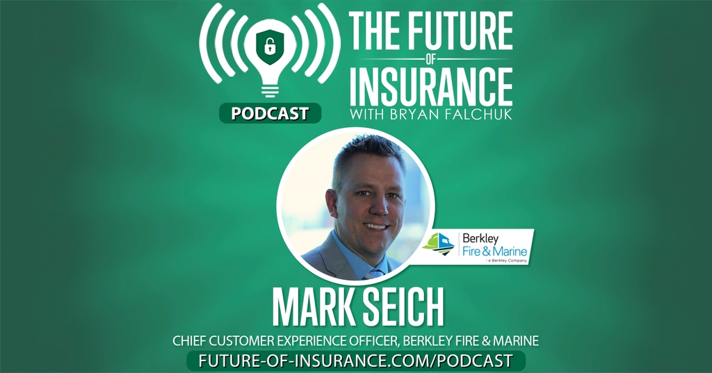 Mark Seich, CXO Berkley Fire &amp; Marine shares where #SpecialtyLines is on the #CX journey &amp; why it matters even in such a complex space on The #FutureofInsurance.

Check out Mark at future-of-insurance.com/podcast/markse…

#insurance #specialtyinsurance #customerexperience #customerjourney