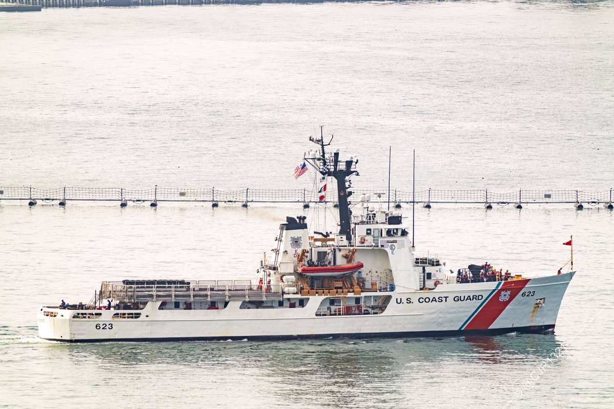 WarshipCam's tweet photo. USCGC Steadfast (WMEC-623) Reliance-class medium endurance cutter heading out of San Diego - September 29, 2022 #uscgcsteadfast #wmec626

* photo courtesy of @cjr1321 https://t.co/P18Oe3fKvN