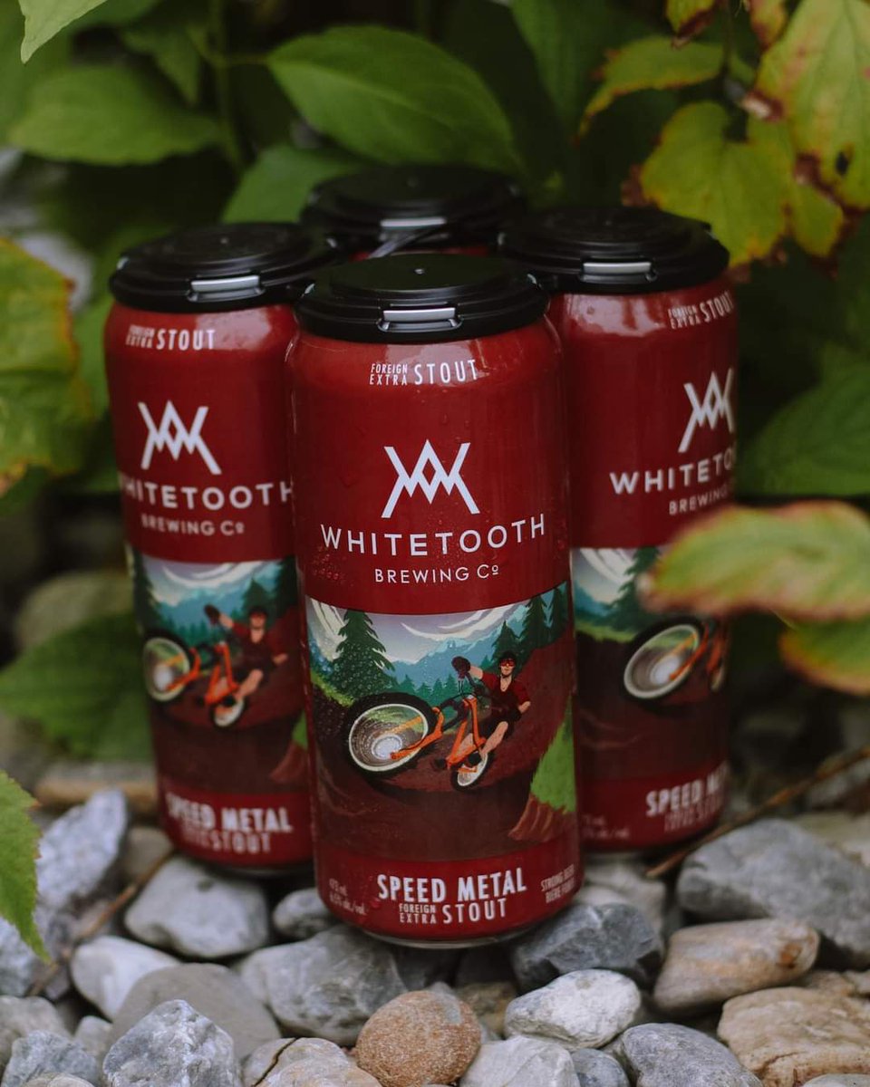 Speed Metal Foreign Extra Stout is back in tallboy 4-packs!
🍂
Herbal hops that balance a heavy frame of dark chocolaty malt, this is a perfect cool day brew.
6.5% ABV | 50 IBU | 34 SRM
🍂
We’re open 2-10pm everyday! See you soon!