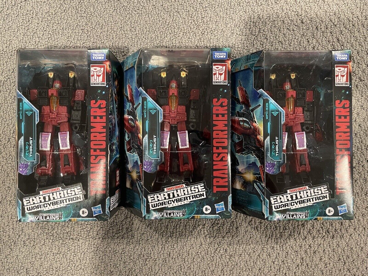 Transformers85's tweet image. Transformers War for Cybertron (WFC) Earthrise THRUST New/MISB -Target Exclusive  - ebay.com/itm/1953622248… #toys #transformers