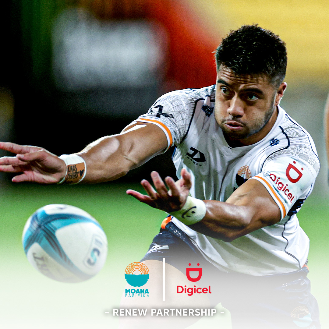 Digicelnauru's tweet photo. @MoanaPasifika_ are pleased to announce global digital operator, mobile, broadband, TV and ICT leading services provider to the Pacific region, Digicel Pacific, has today renewed their Super Rugby Pacific sponsorship...

Read More: https://t.co/nV6t9vX2H2

#SuperRugbyPacific https://t.co/8SdoWwvhwl