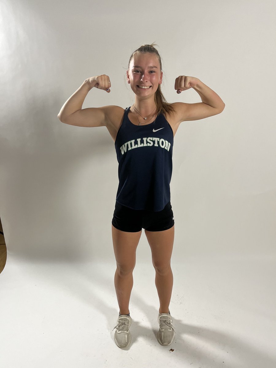 Willistonteams's tweet photo. Congratulations goes out to Elle Ash ‘25 for her Athlete of the Week honor for girls cross country!!! #supersoph #summertrainingpayingoff #supportiveteammate @WillistonNS https://t.co/XVkSZiTx61