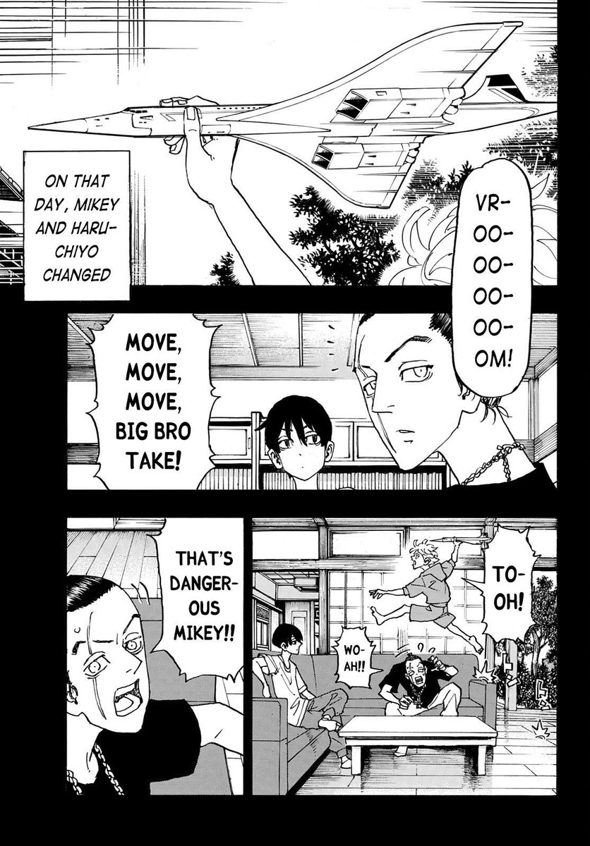 stephwithlove's tweet photo. Tr 271 #tr271 #SPOILER
/
/
/
/
/
/
/
/
So chapter 271 leads to chapter 241 where sanzu got his face split open by Mikey. So what role did Shinichiro have to play in this https://t.co/2IHM0LUmBc