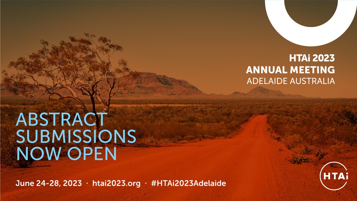 HTAiOrg's tweet photo. Big things are happening!
The HTAi 2023 Annual Meeting in Adelaide, Australia has some exciting updates! Among the news: the Annual Meeting website is live, abstract submissions have opened, and plenary themes have been announced.
https://t.co/jeJd28FhRE
#HTAi2023Adelaide https://t.co/pAuyHeFQsd