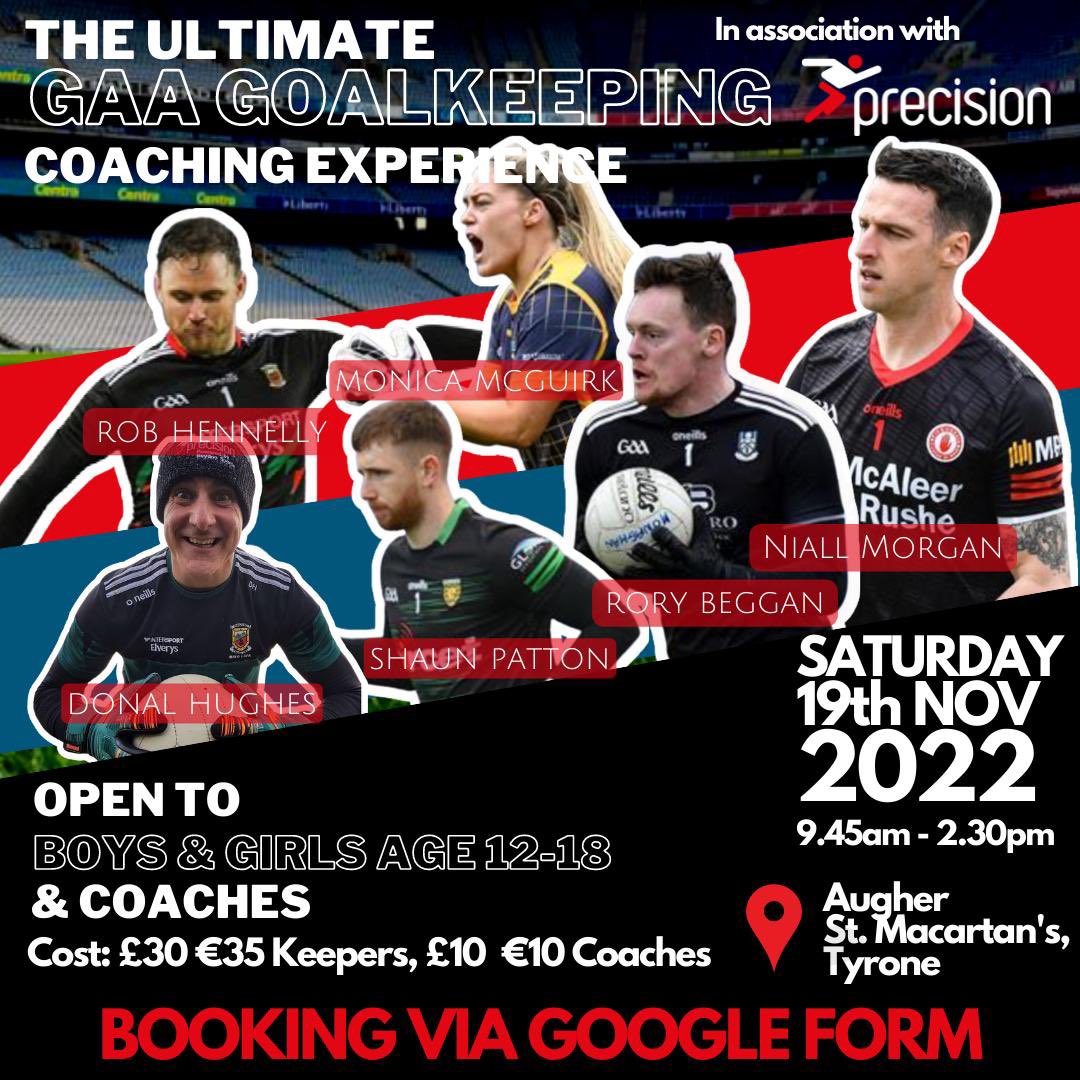 Gaelic Keeper Coaching - Dr. Donal Hughes tweet media