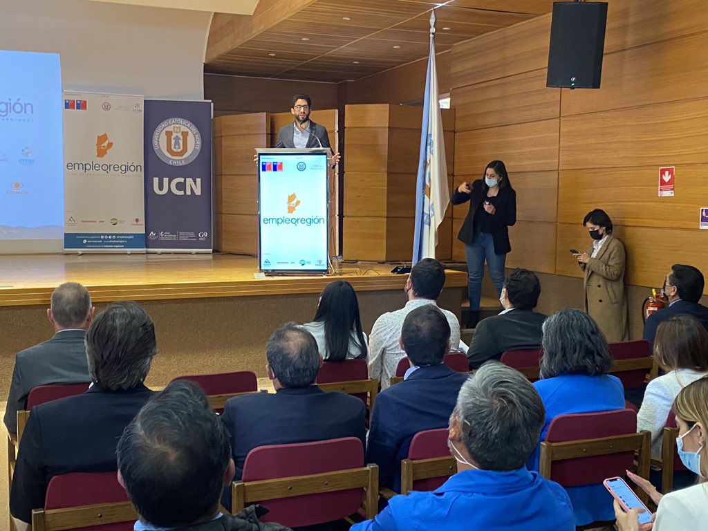 Conoce el "Portal Empleo Región" para buscar trabajo en #Antofagasta.
El sitio web que ya fue inaugurado comenzará a funcionar en octubre. Mujeres y hombres podrán postular a trabajos en todas las comunas de la Región de Antofagasta.
antofagasta.tv/regional/conoc…