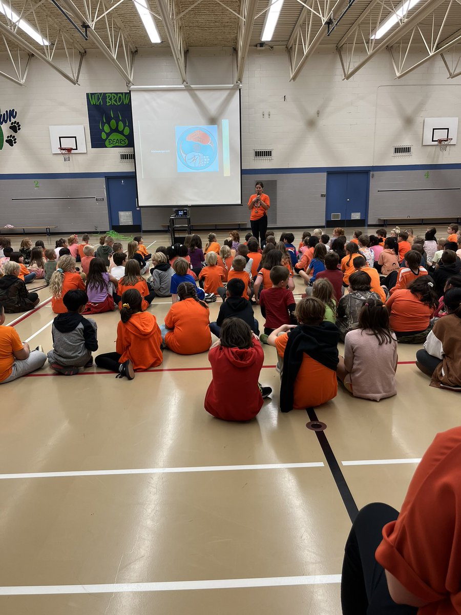 Our #TruthAndReconciliation assembly was a powerful learning opportunity with the challenge to learn one of the 94 calls to action #MySD35Community #WixBearPride