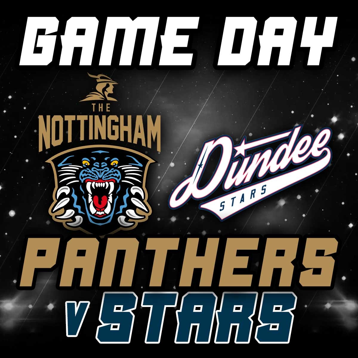 PanthersIHC's tweet photo. 😍 Anyone woken up a little excited this morning? 

🏒 v @DundeeStars 
🏆 Elite League
🏟 @nottinghamarena 
🕖 19:30 
🎟 Buy tickets here: https://t.co/Mbli61lyzE https://t.co/2NAOsqn22G