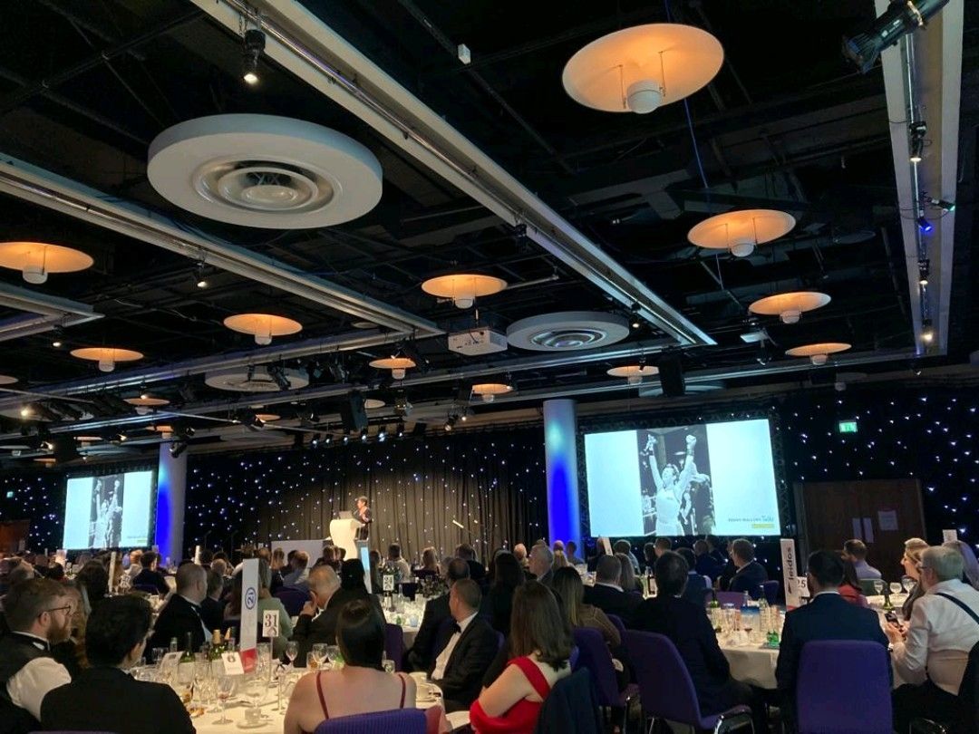 Great after dinner talk by former rally champ  @PennyMallory6 on #mentalhealth 👌

#scotsoft22 #MentalHealthMatters <a href="/scotlandis/">ScotlandIS</a>
