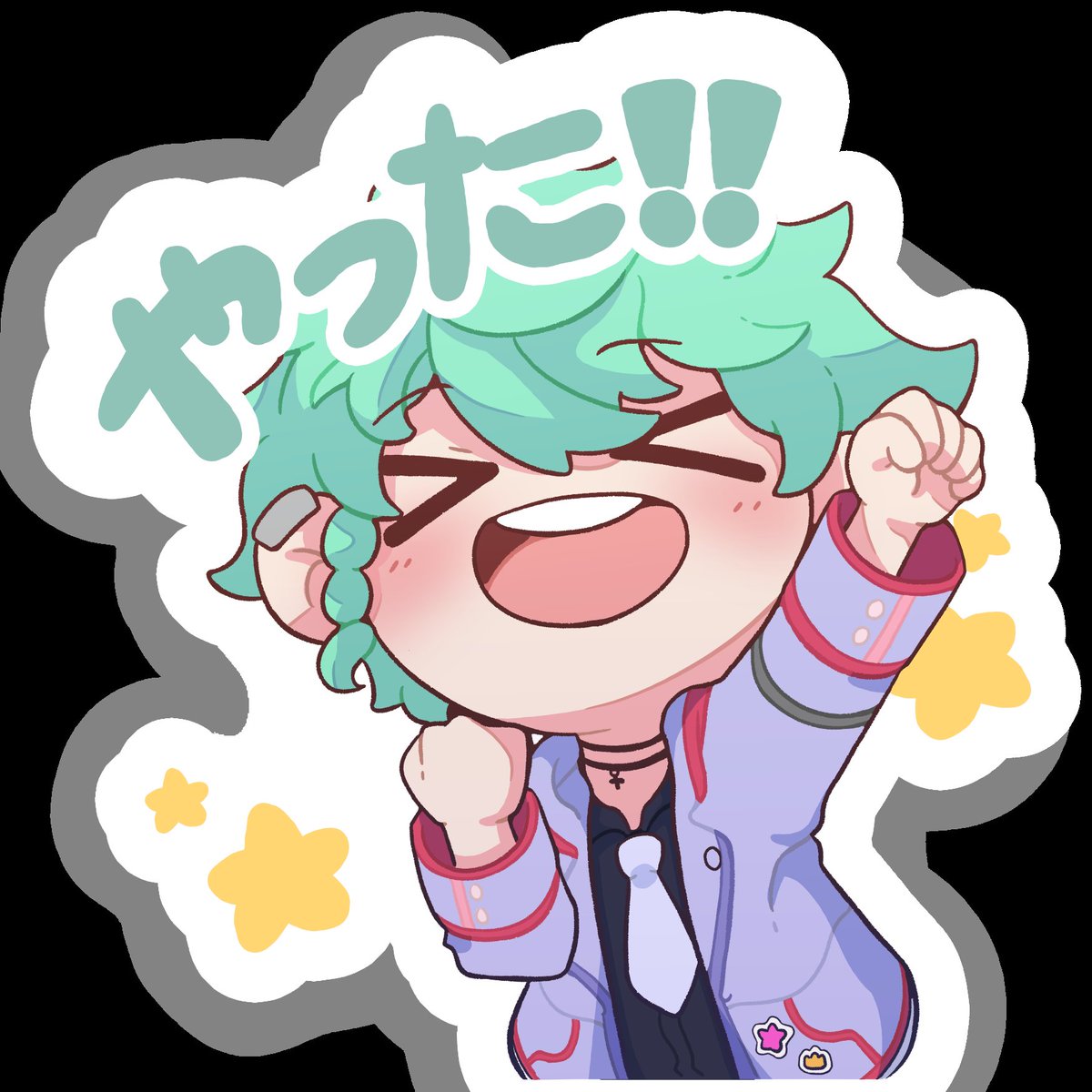 sa2_yama2's tweet photo. Im too lazy to think of a unique caption cause I just made two. So just Yeeeeey stickers. I guess
Anyways, please give money. You give money, I give art of whatever 🤝 very good deal
#Artist #sticker #VTuberUprising #ImAnArtist #ImDesperateForValidation https://t.co/gqb5PopL97