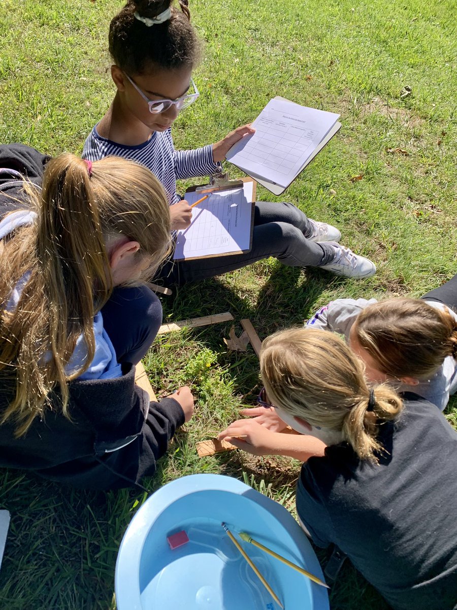 MrsAndersoncms's tweet photo. How many different organisms can you find in one square foot? Apparently quite a few! Who knew? 🤷‍♀️ #sciencerocks #handsonlearning #getoutside @cms_grizzlies https://t.co/VquxU7uLaQ